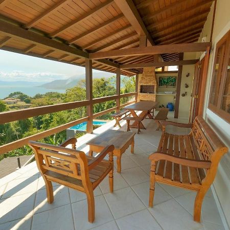 Vista Espetacular, Churrasqueira Gourmet E Piscina Aquecida Ilhabela Exterior foto